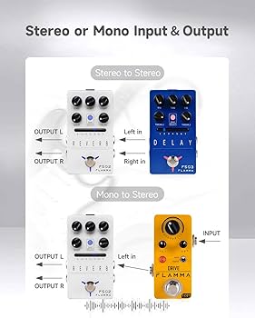 Amazon | FLAMMA FS02 デジタル リバーブ ギター ペダル 7 クラシック