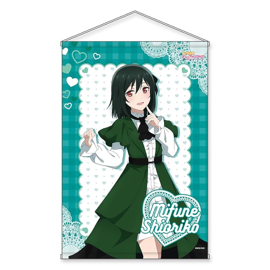 三船栞子 ブルーレイ A-on B2タペストリー＆ブロマイド＆クリア