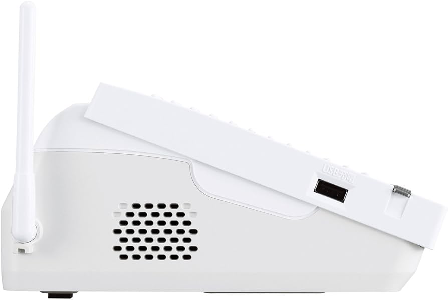 Amazon.co.jp: Panasonic KX-PD101DL-W Digital Cordless Fax with 1