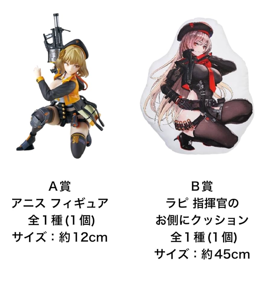 NIKKE 一番くじ 勝利の女神ニケ A賞、B賞、F賞5点、E賞1点セット