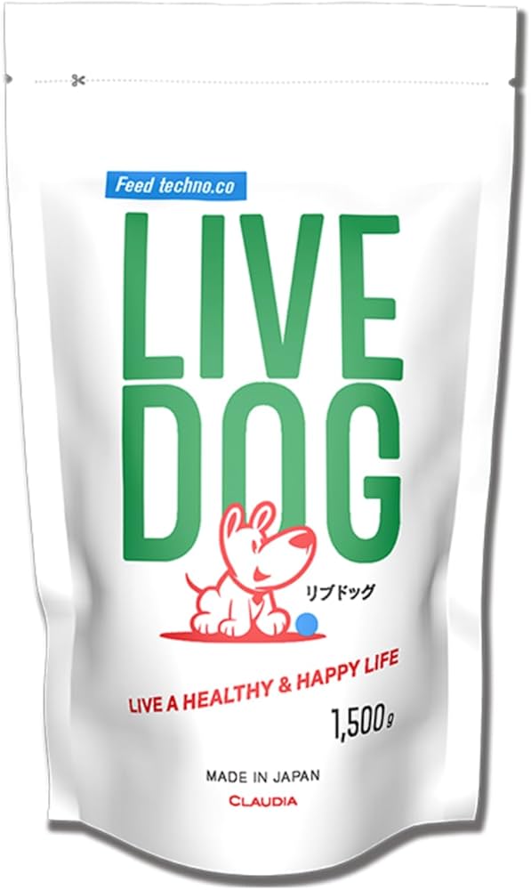 Amazon.co.jp: LIVEDOG 1.5kg リブドッグ 獣医推奨 ノンオイル