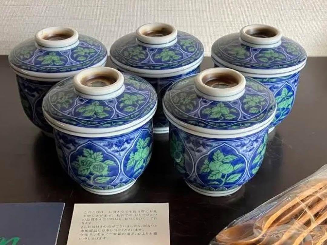 膳所焼 淡海ぜぜ 陽炎園 岩崎新定 胴〆 胴締め 茶碗 共箱 共布 栞 新品