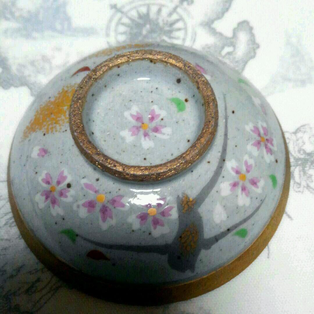 陶芸家 鎌田幸二 燿変紫光 酒盃 共箱 酒器 天目 油滴 師 清水卯一 陶芸