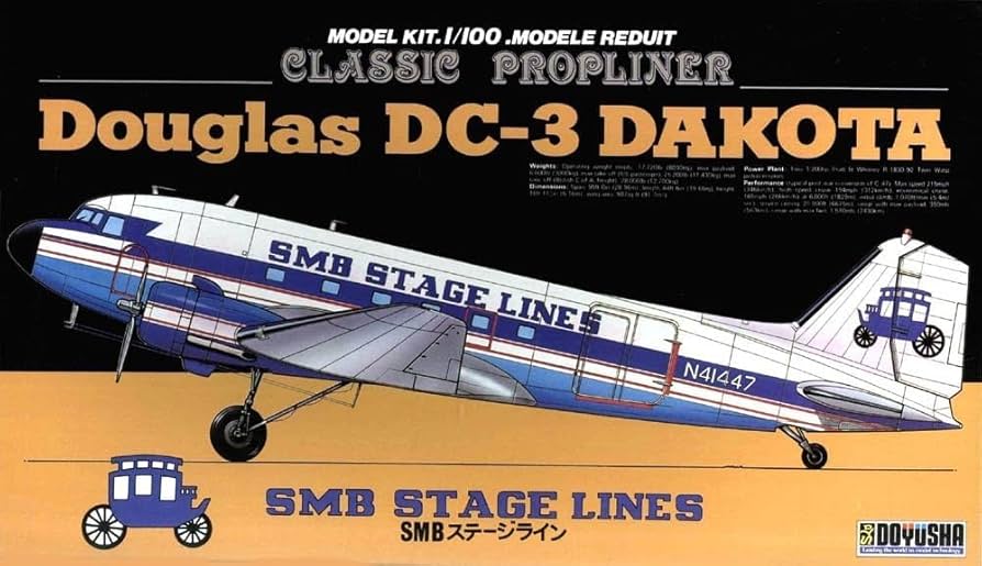 希少 100周年記念 KLM Douglas DC-3 1:200スケールモデル 希少 100周年