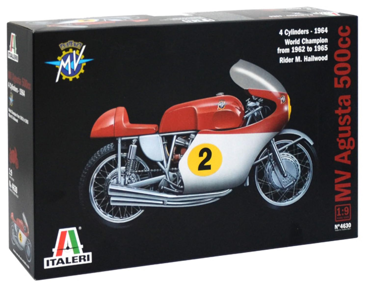 Amazon | プラッツ イタレリ 1/9 MV アグスタ 500cc 4気筒 1964