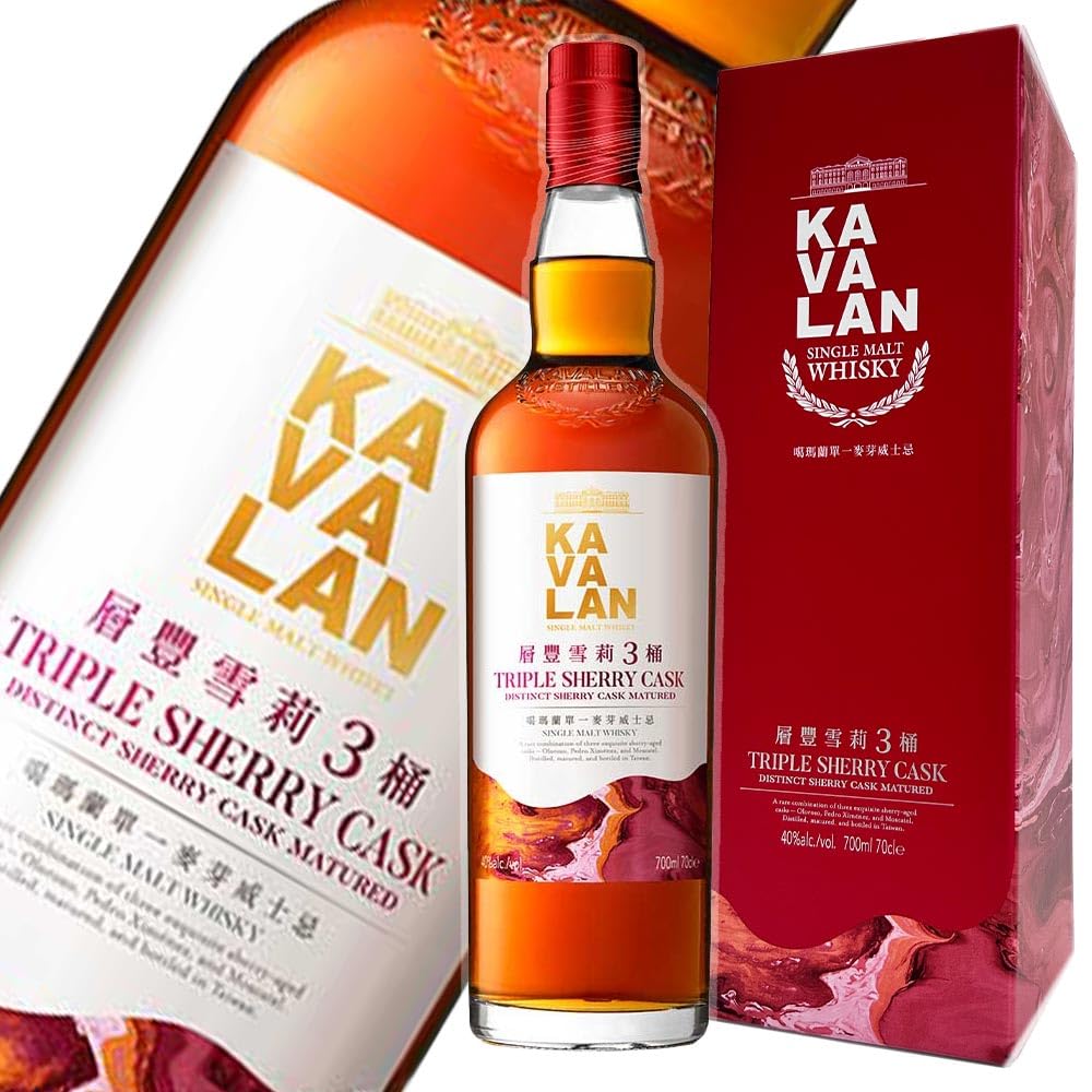 正規品 箱入】カバラン 高品質 トリプルシェリーカスク 台湾ウイスキー