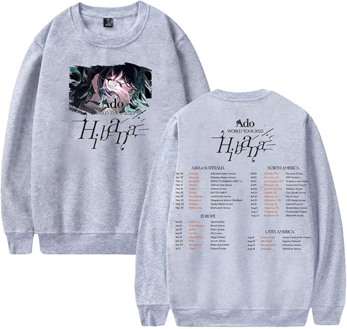 Ado「Hibana」スウェット L ファッショナブル「Hibana」スウェット L