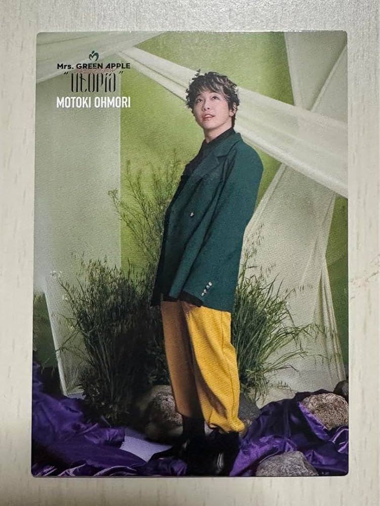 Mrs. GREEN APPLE 大森元貴 フォトカ Utopia 020 Mrs. GREEN APPLE