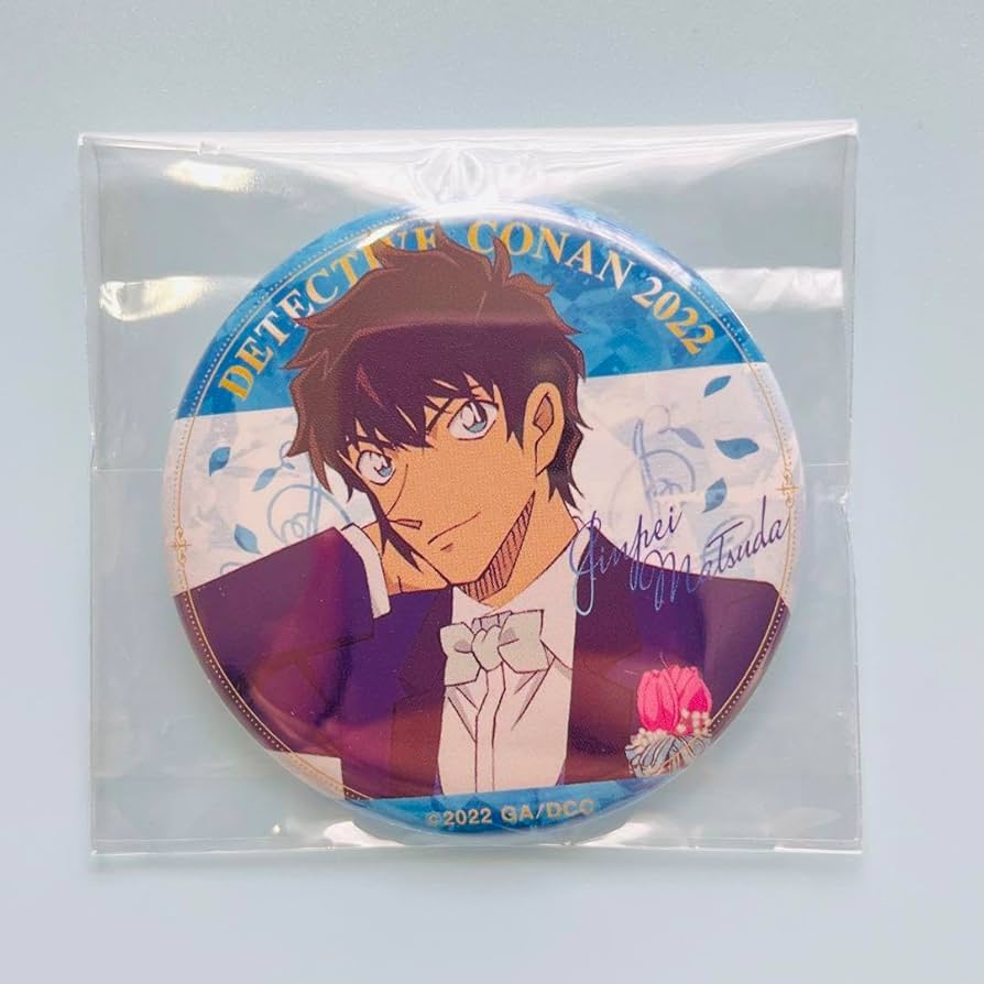 松田陣平 缶バッジ 名探偵コナン ハロウィンの花嫁 タキシード 松田陣