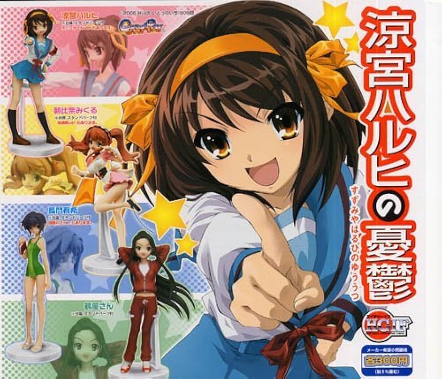 WS みくるをプロデュース ハルヒ 夏の眼福 ハルヒ&みくる PR 4枚セット