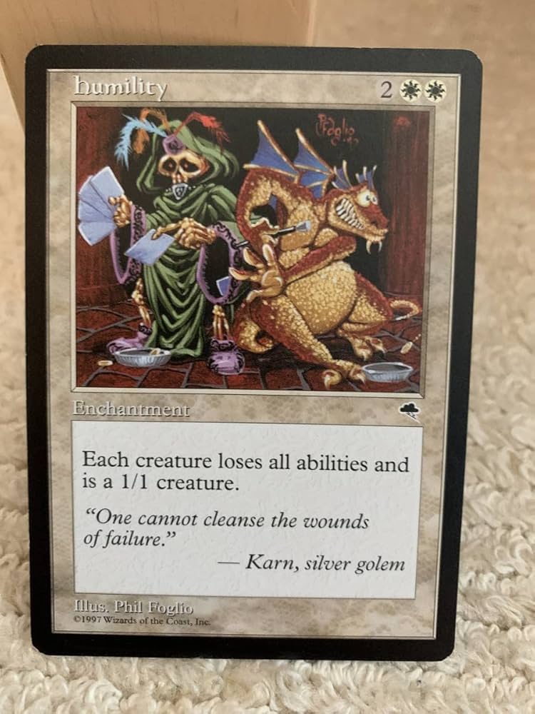 MTG 謙虚 Humility TMP 英語版 4枚