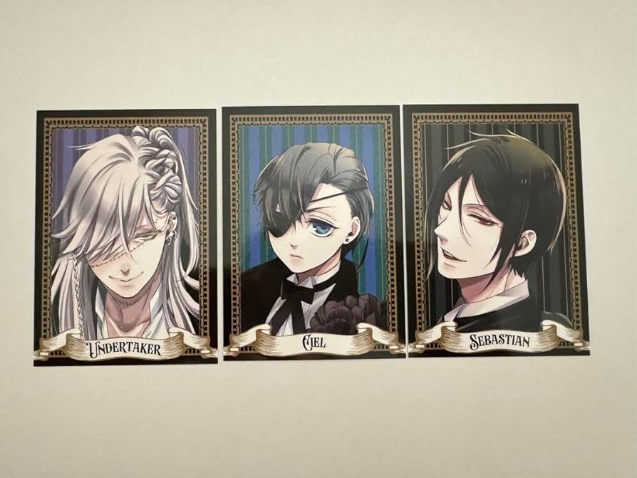 黒執事ビターラビットシエルセバスチャン葬儀屋3体セット