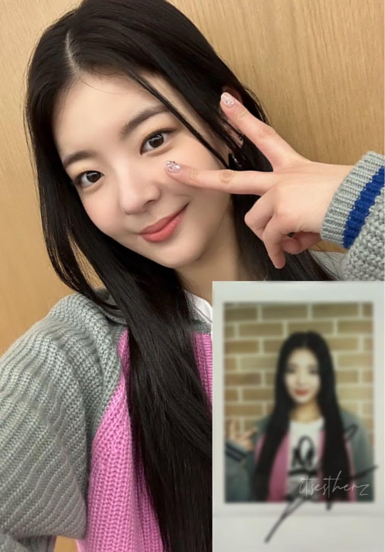 ITZY リア タワレコ 直筆サイン チェキ ITZY リア 直筆サイン入り