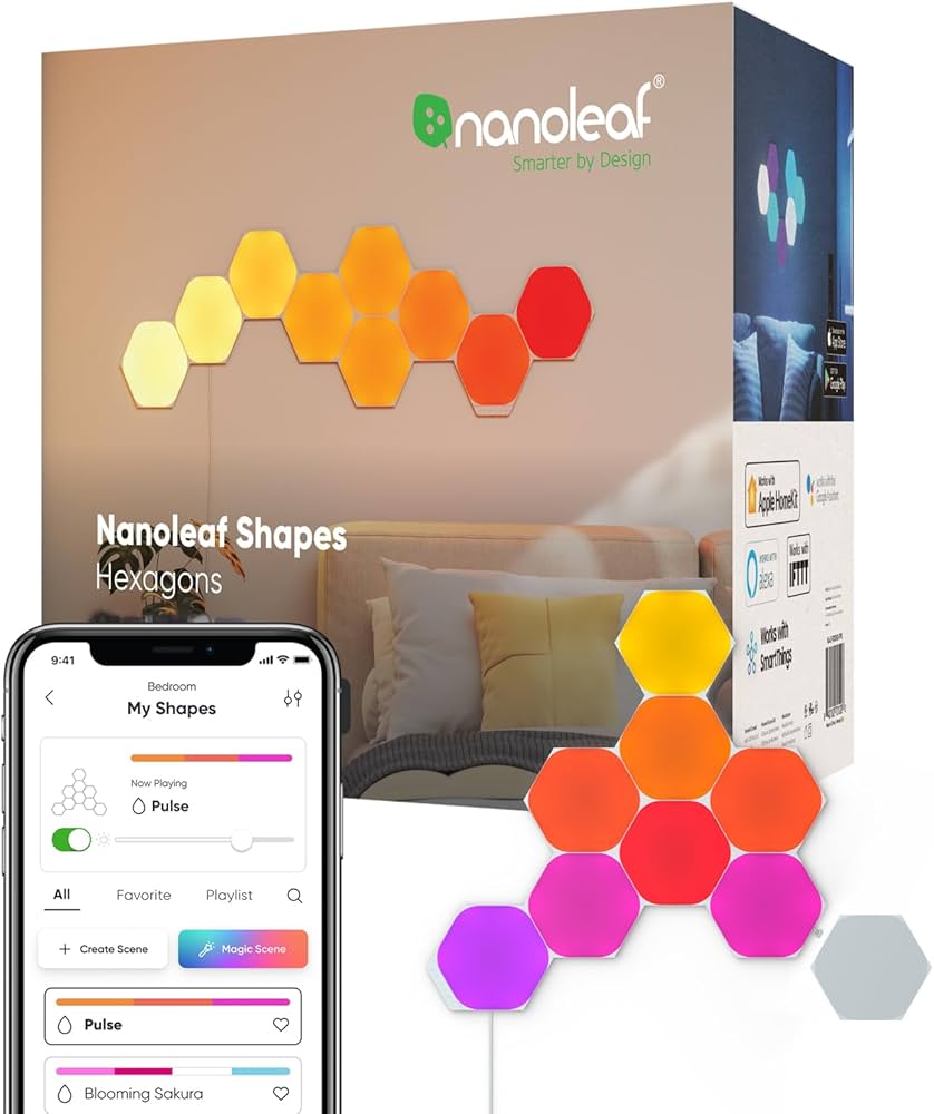 Amazon.co.jp: Nanoleaf(ナノリーフ) Shapes Hexagon (シェイプス