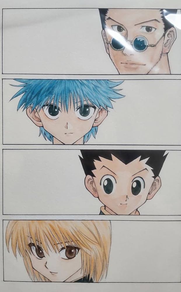 冨樫義博展 HUNTER×HUNTER額装高精細複製原画 No.2 新品未開封