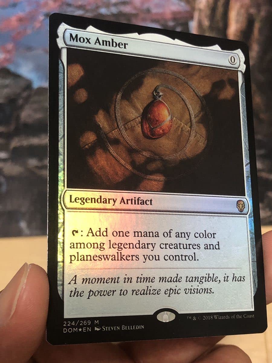 MTG モックス・アンバー 日本語 4枚 MTG モックス・アンバー 日 4枚