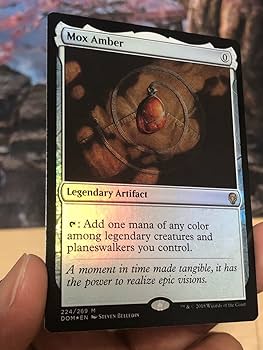 Mtg モックスアンバー フランス語 foil Mtg モックスアンバー