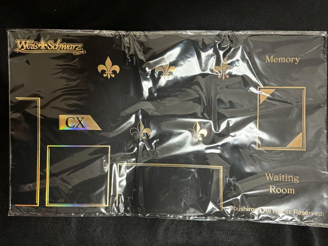 ヴァイスシュヴァルツ プレイマット ラバーマット 黒金 限定 完売品