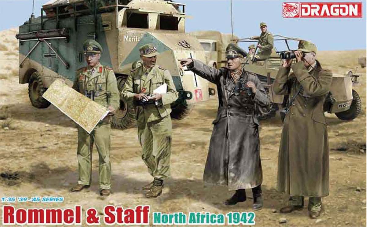 Amazon.co.jp: DR6723 1/35 WW.II German Desert Fox Rommel generals