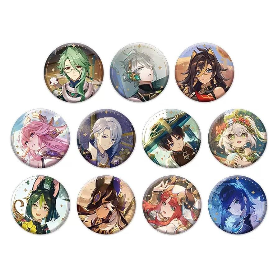 原神symphony ランダム缶バッジ 八重神子 【公式通販】