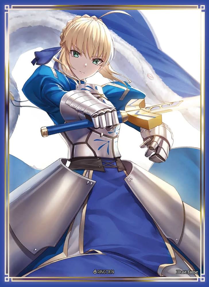 Amazon.co.jp: カードスリーブ FGO セイバー アルトリア 【RINGOEN