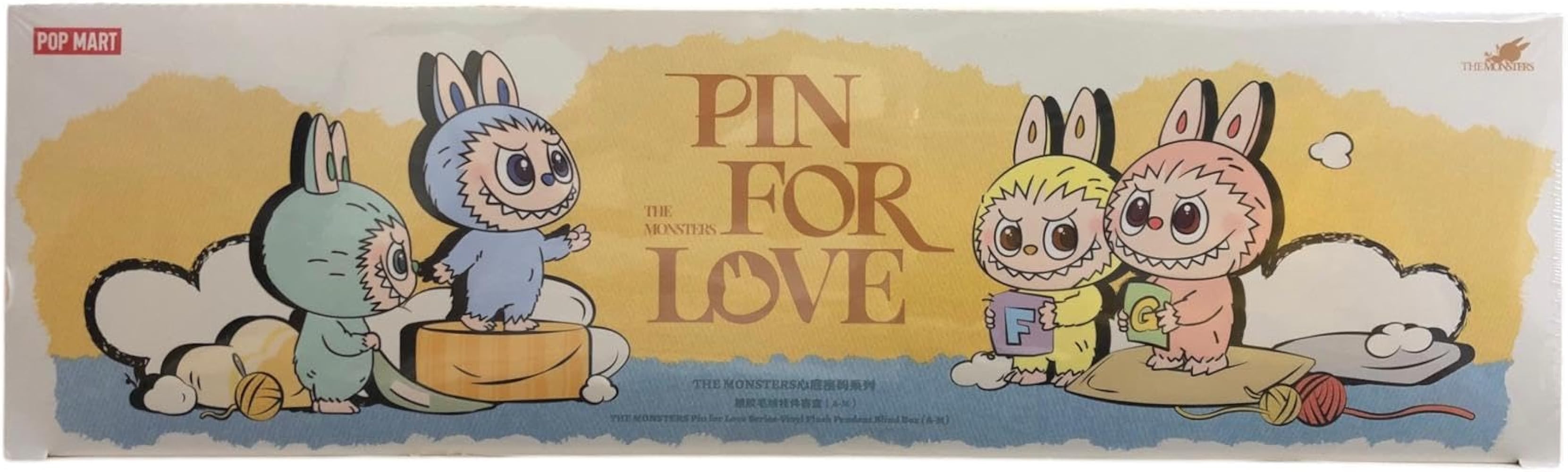 THE MONSTER PIN FOR LOVE A-M. N-Z 2箱セット Buy Pop Mart Labubu