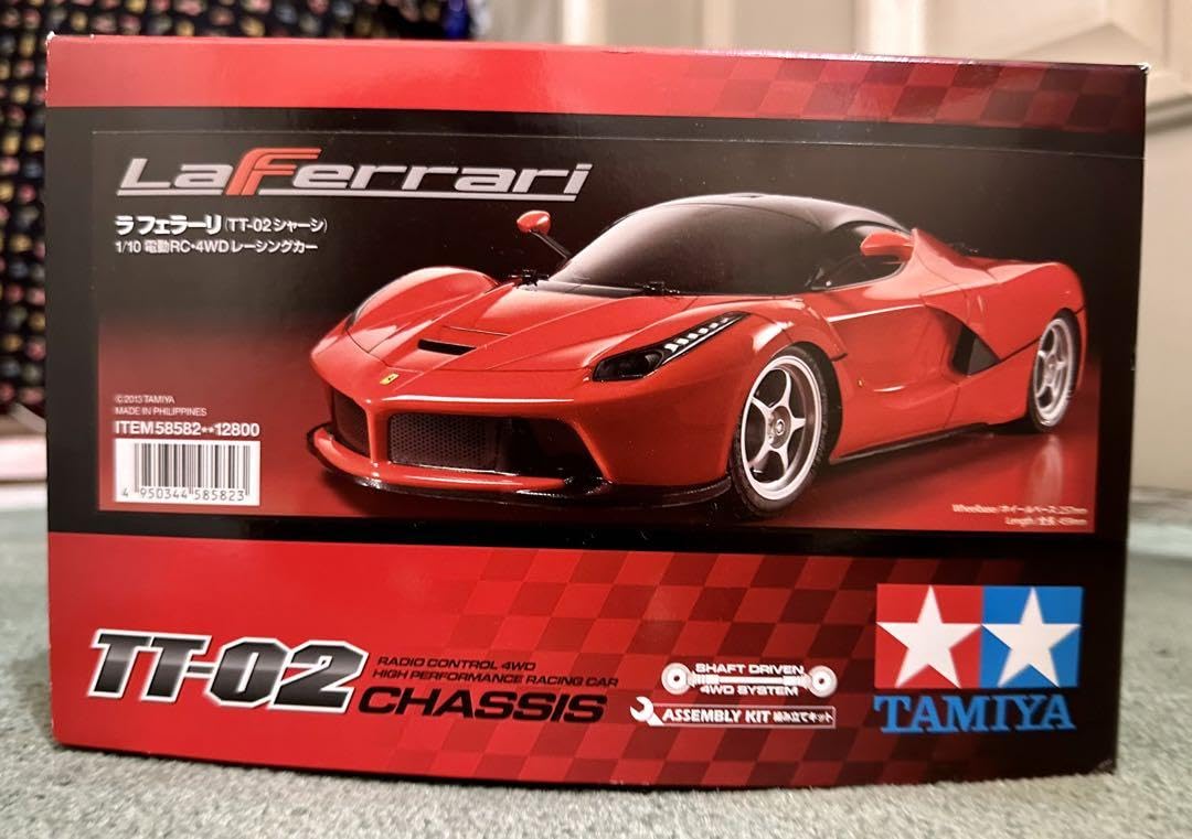 タミヤ☆ラフェラーリ／La Ferrari TT-02シャーシ☆未開封