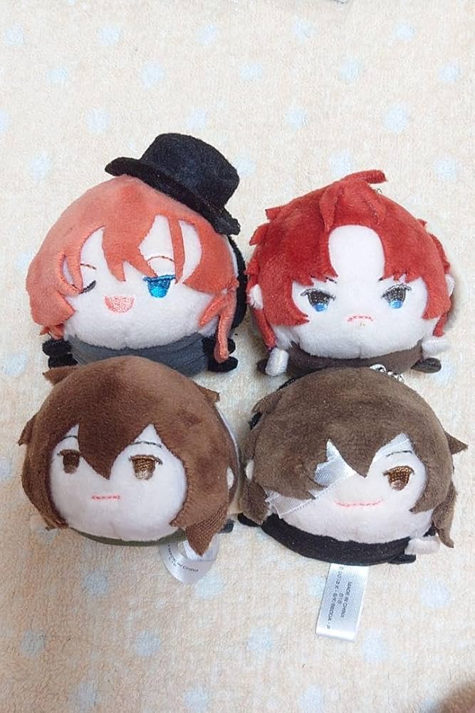 文豪ストレイドッグス 文スト 中原中也 太宰治 もちもちマスコット