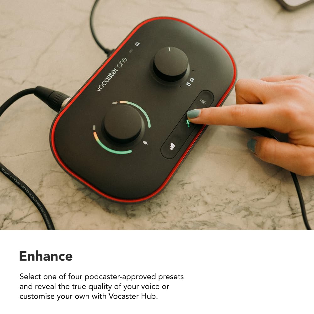 Amazon.co.jp: Focusrite Vocaster One Studio バンドルセット