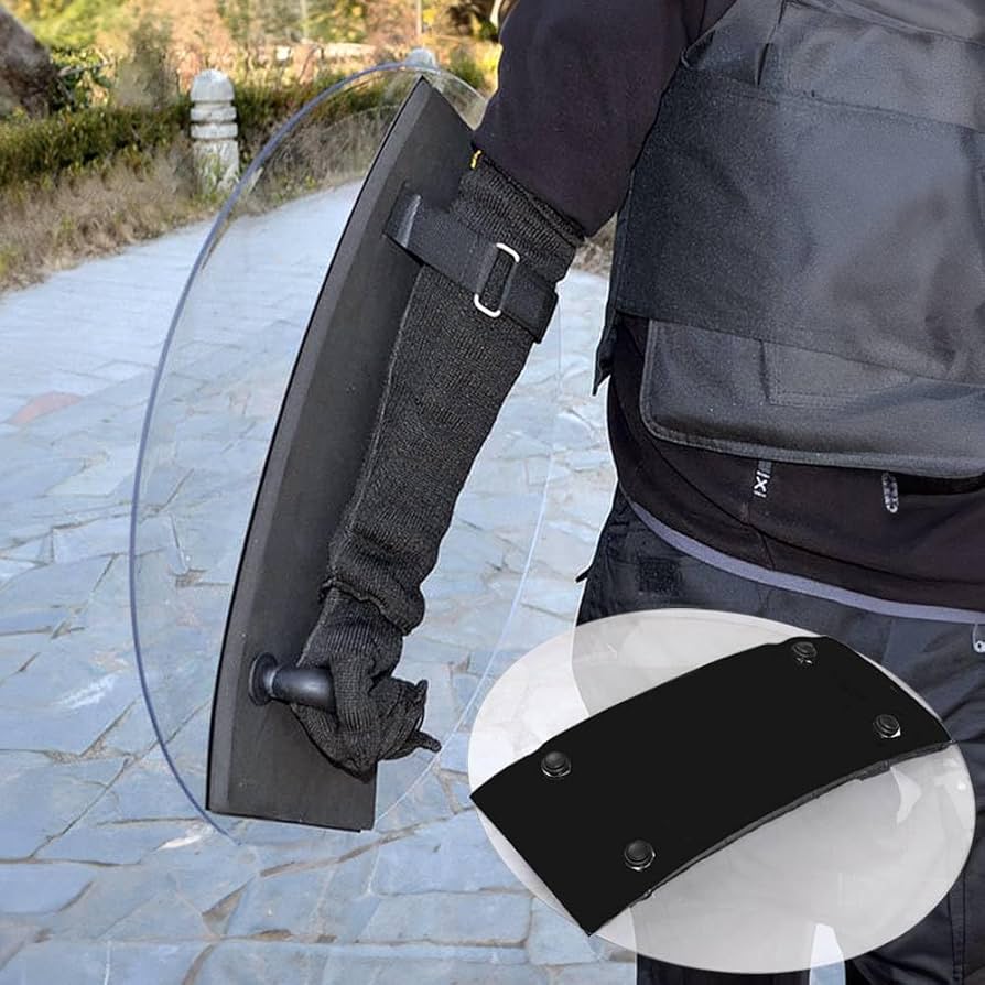 Amazon.co.jp: UPstore 防護盾 ポリカーボネートシールド 防御盾 円形