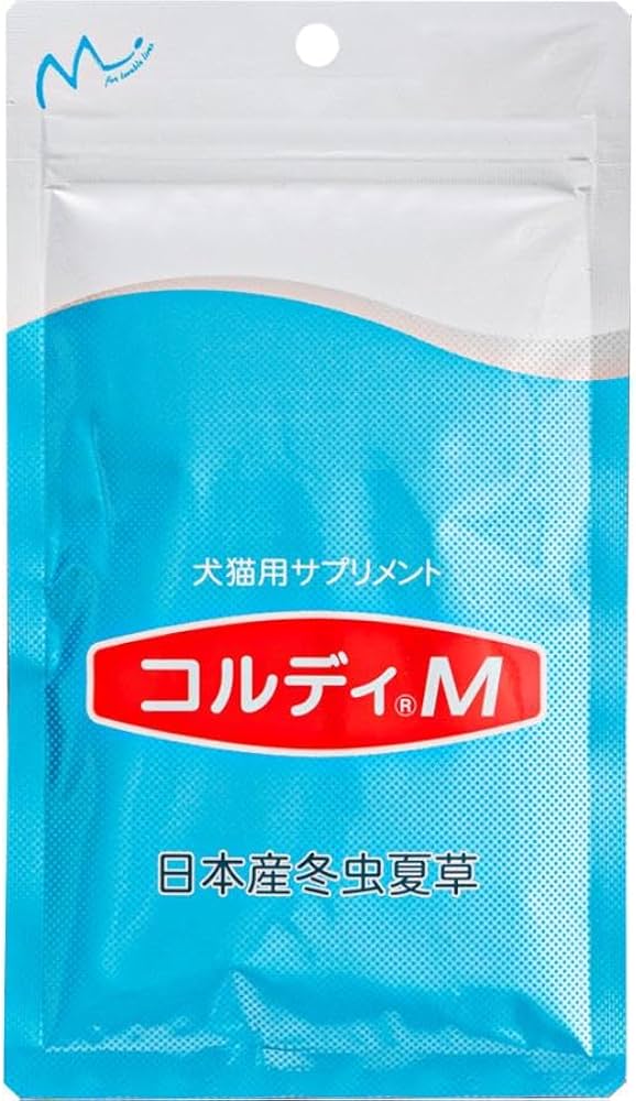 Amazon.co.jp: コルディ M 100g 犬 猫 免疫力 サプリ 国産 冬虫夏草