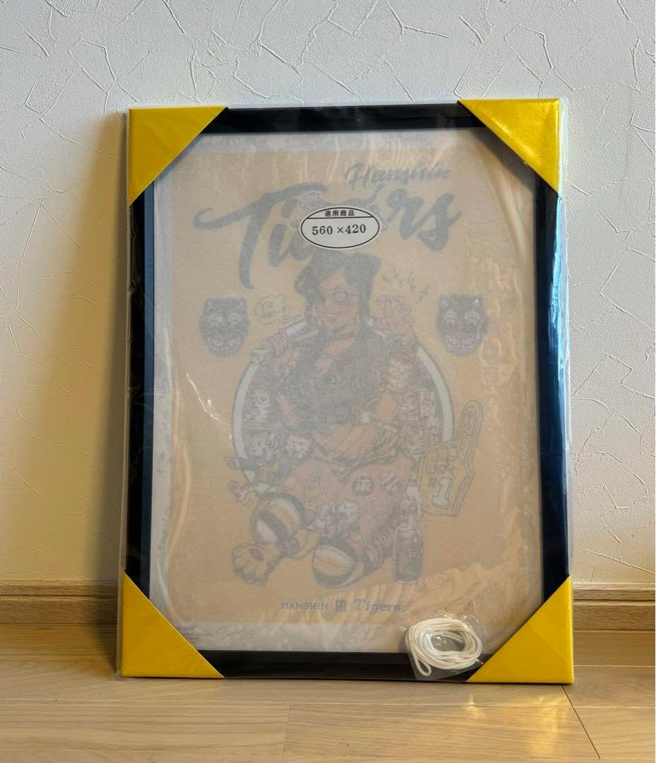 阪神タイガースx ジェリービーン シルクスクリーンポスター ロッキン