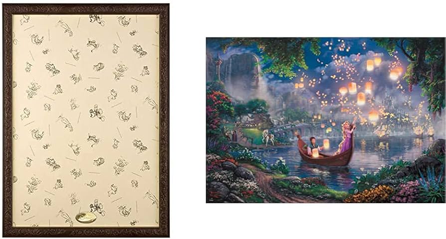 Amazon | パズルフレーム ディズニー専用 アートフィギュアパネル 1000