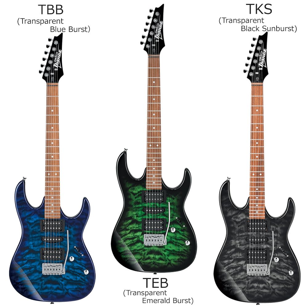 Amazon | Gio Ibanez GRX70QA エレキギター初心者14点セット