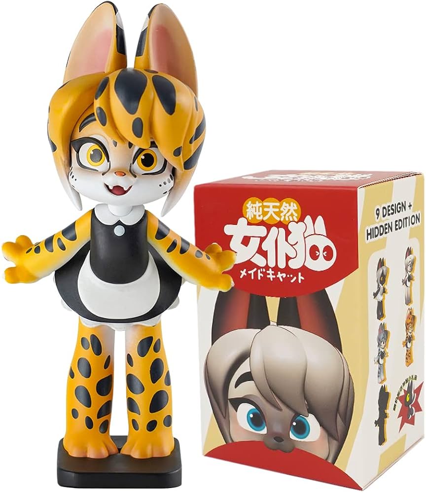 Amazon.co.jp: BEEMAI 空想造物 メイドキャット ネコ 3個ボックス 高約