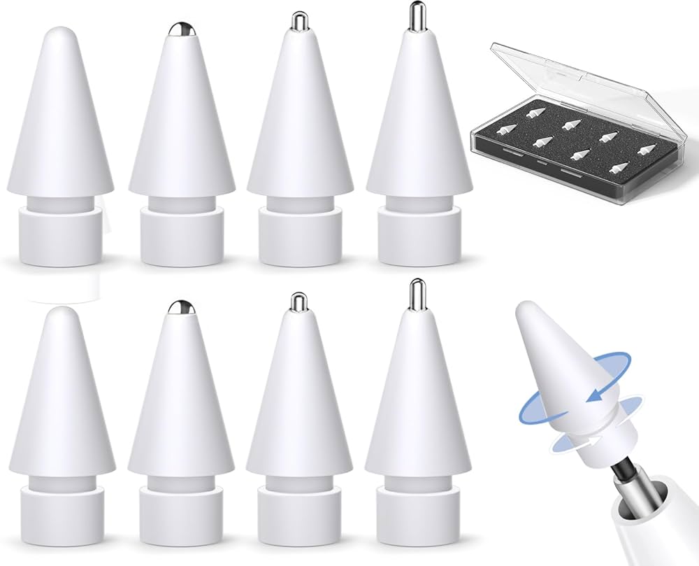 Amazon.com: Inesore 8 Pack for Apple Pencil Tips Replacement