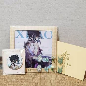 Amazon.co.jp: ◯原神魈 誕生祭4点セット 公式正規品 : おもちゃ