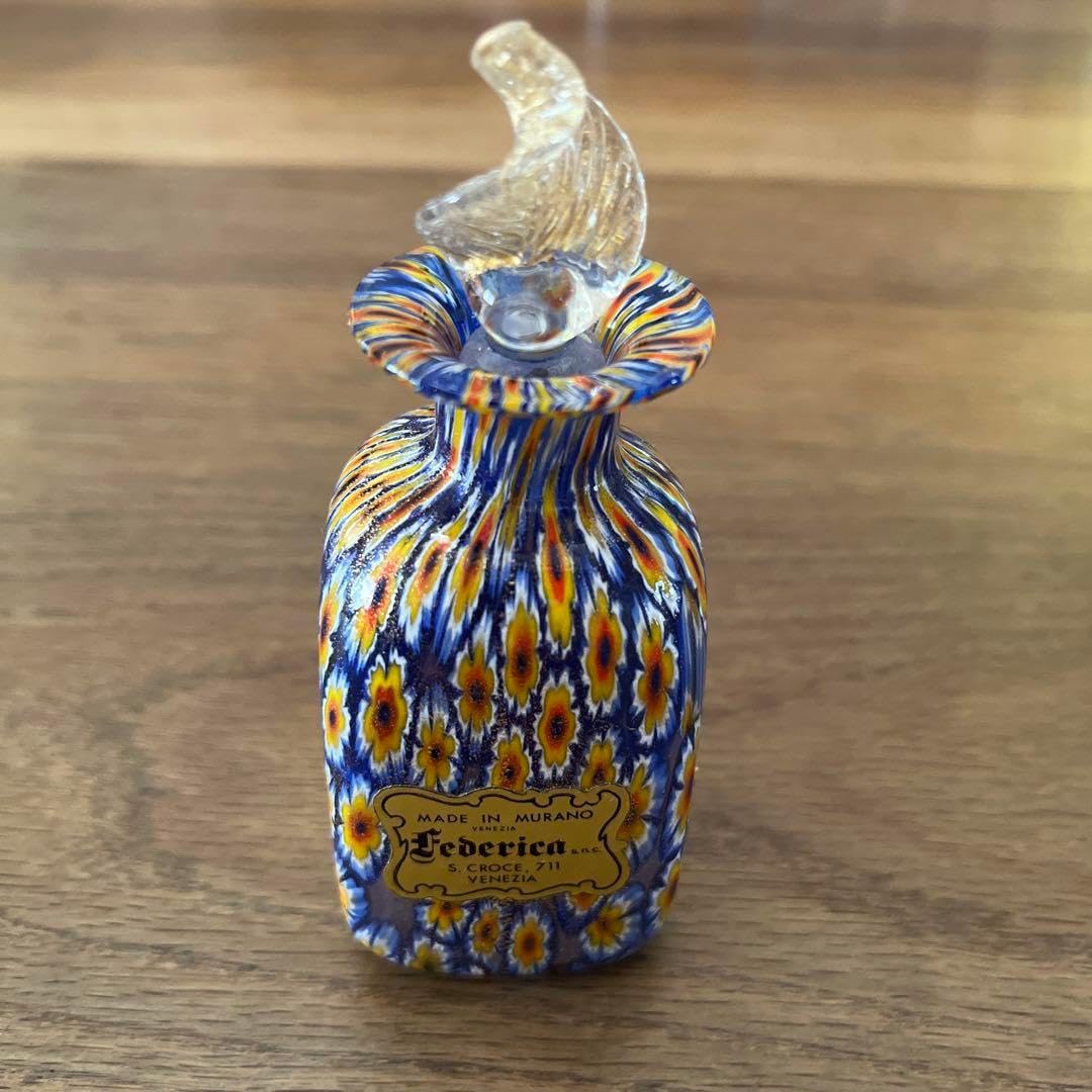 ヴェネチアングラス ムラーノ アンティーク香水瓶
