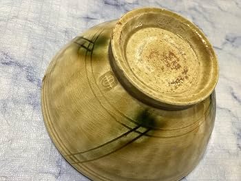 Amazon.co.jp: 加藤伸也 陶芸家 瀬戸焼 黄瀬戸 茶碗 湯呑み 織部 箱