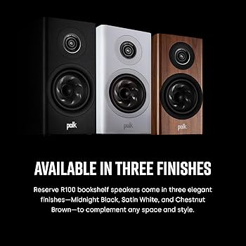 Amazon.com: Polk Reserve R100 Bookshelf Speaker for Home Theater
