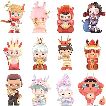 Amazon.co.jp: POPMART Loong Presents the Treasure Series Figures