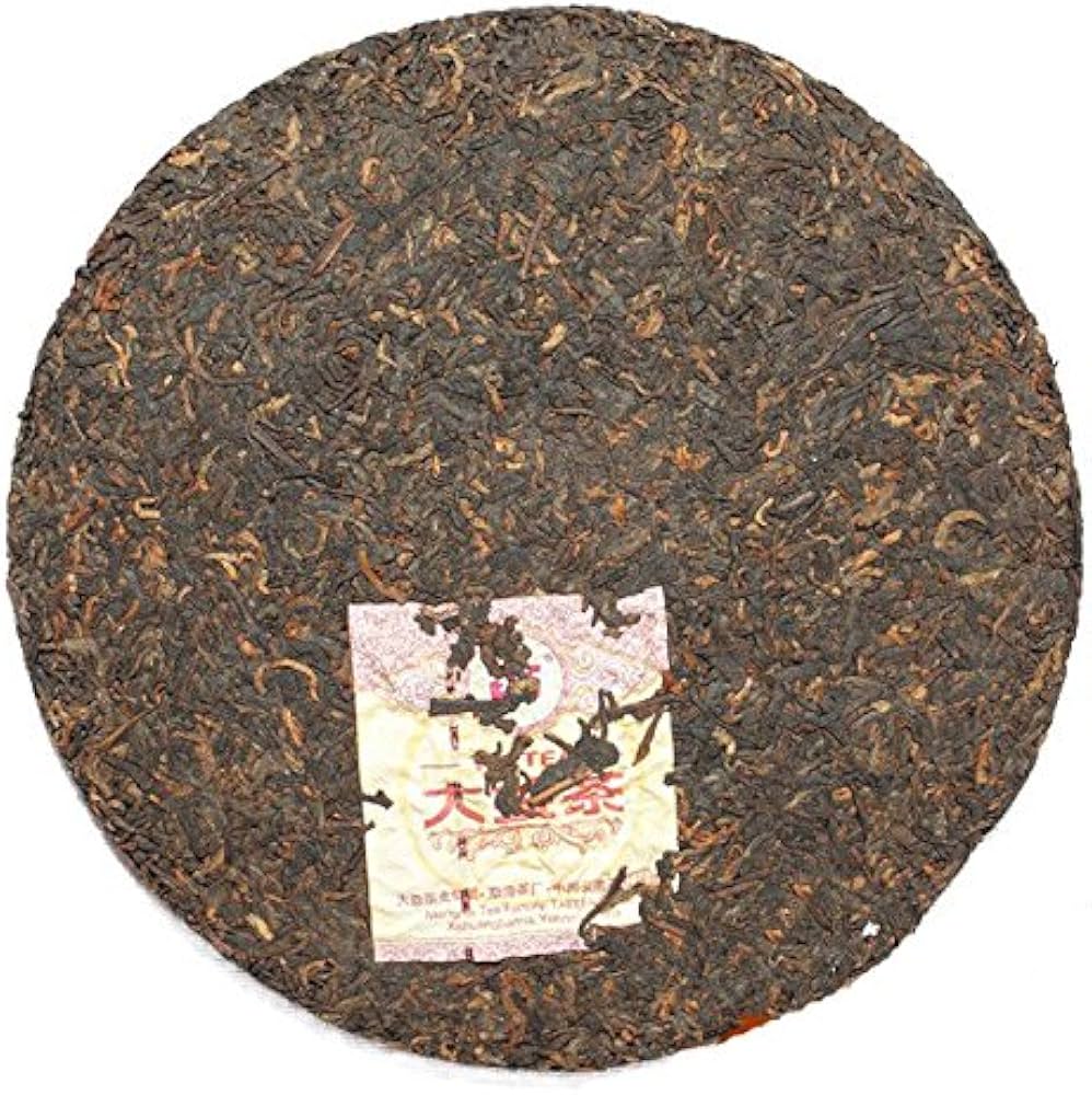 Amazon.co.jp: 本場中国雲南省産のプーアル茶 「大益七子餅茶8592（熟