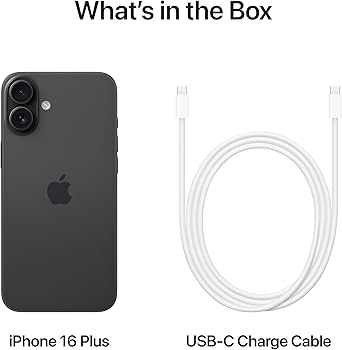 Amazon.com: iPhone 16 Plus / 128GB / Black (SIM Free) : Electronics