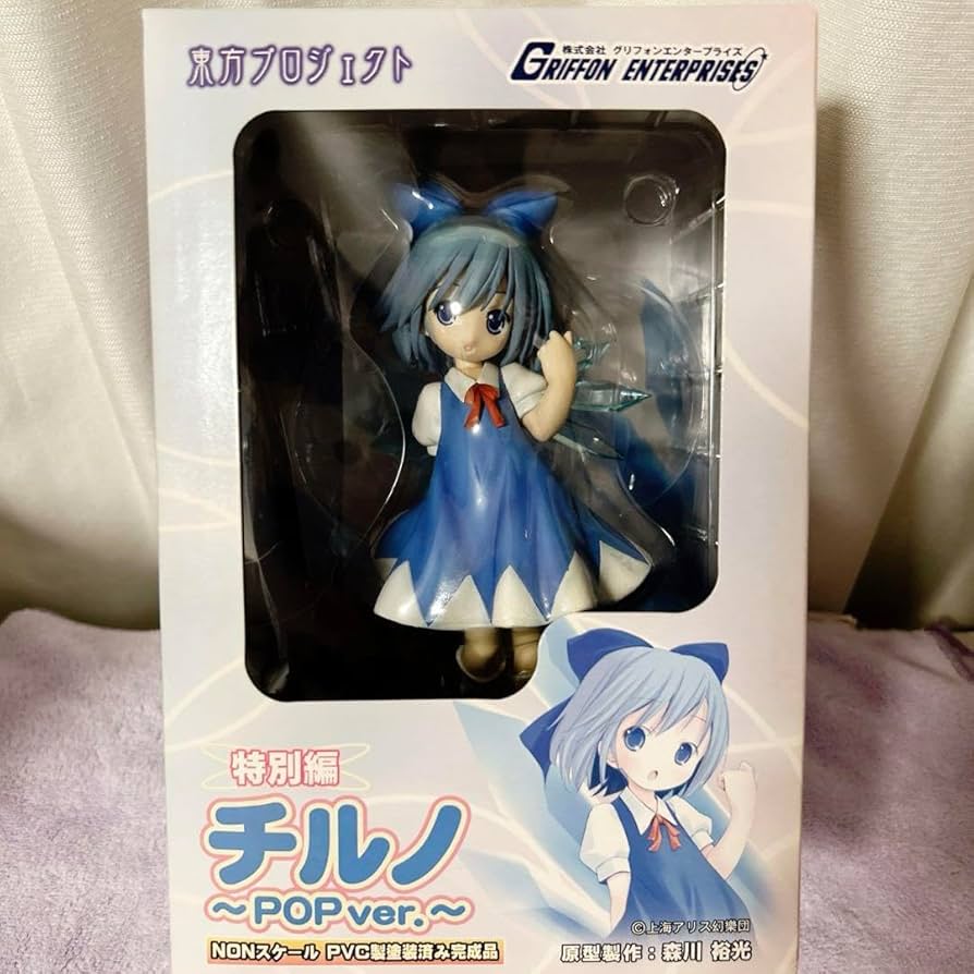 東方project チルノ フィギュア (POPver)