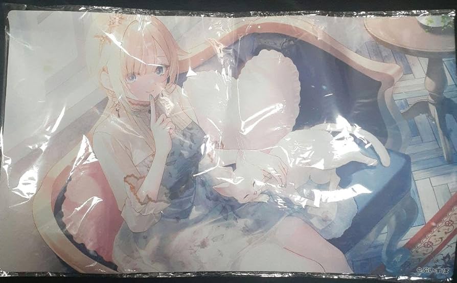 Amazon.co.jp: 遠坂あさぎ プレイマット 藍沢エマ ぶいすぽっ