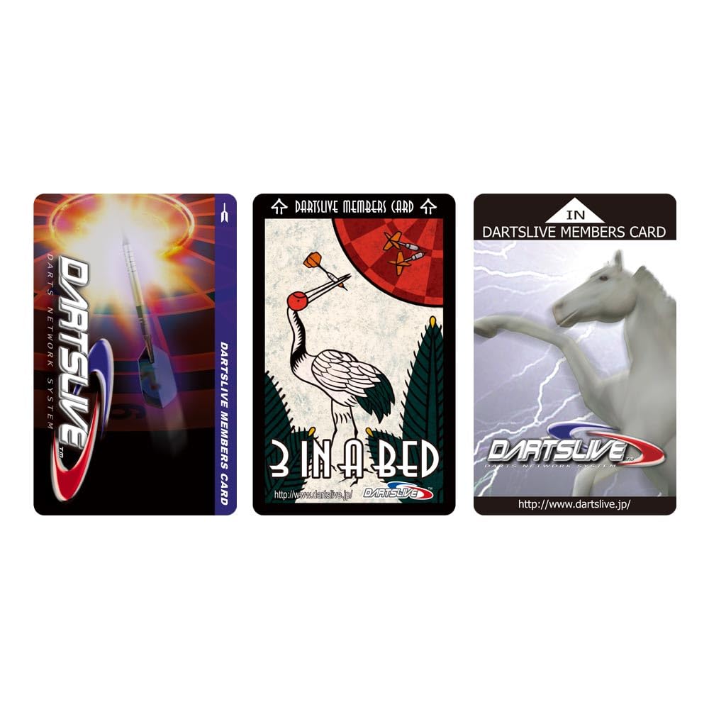 Amazon | ダーツライブ20周年記念 復刻版ダーツライブカード 3 ダーツ