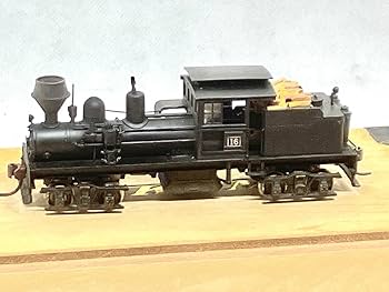 KTM カツミ 阿里山鉄路 18t シェイ式機関車 真鍮モデル HOn2½木箱入