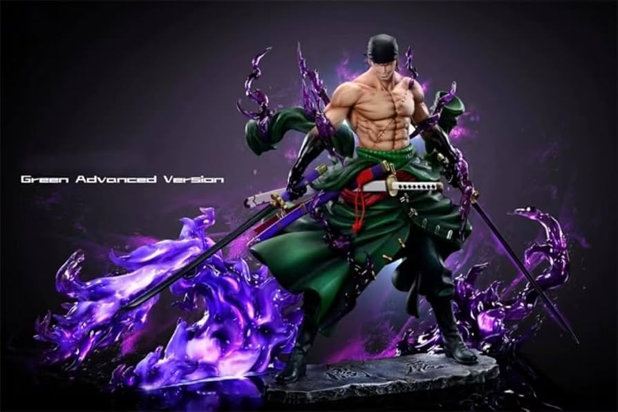 ゾロ緑色ver. 台座透明版MJ ガレージキットフィギュアワンピース