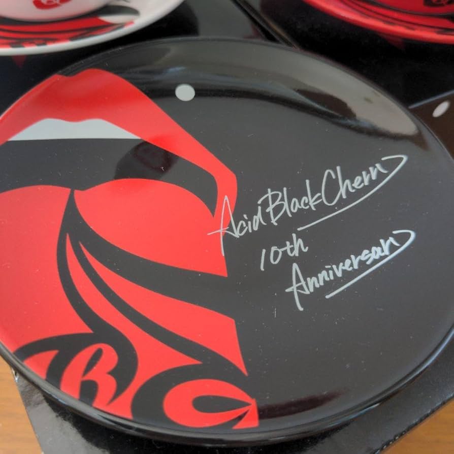 Acid Black Cherry 10周年記念 マグカップ&プレートセット Acid Black