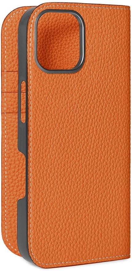 BONAVENTURA】(for iPhone16) ダイアリーケース シュリンクレザー